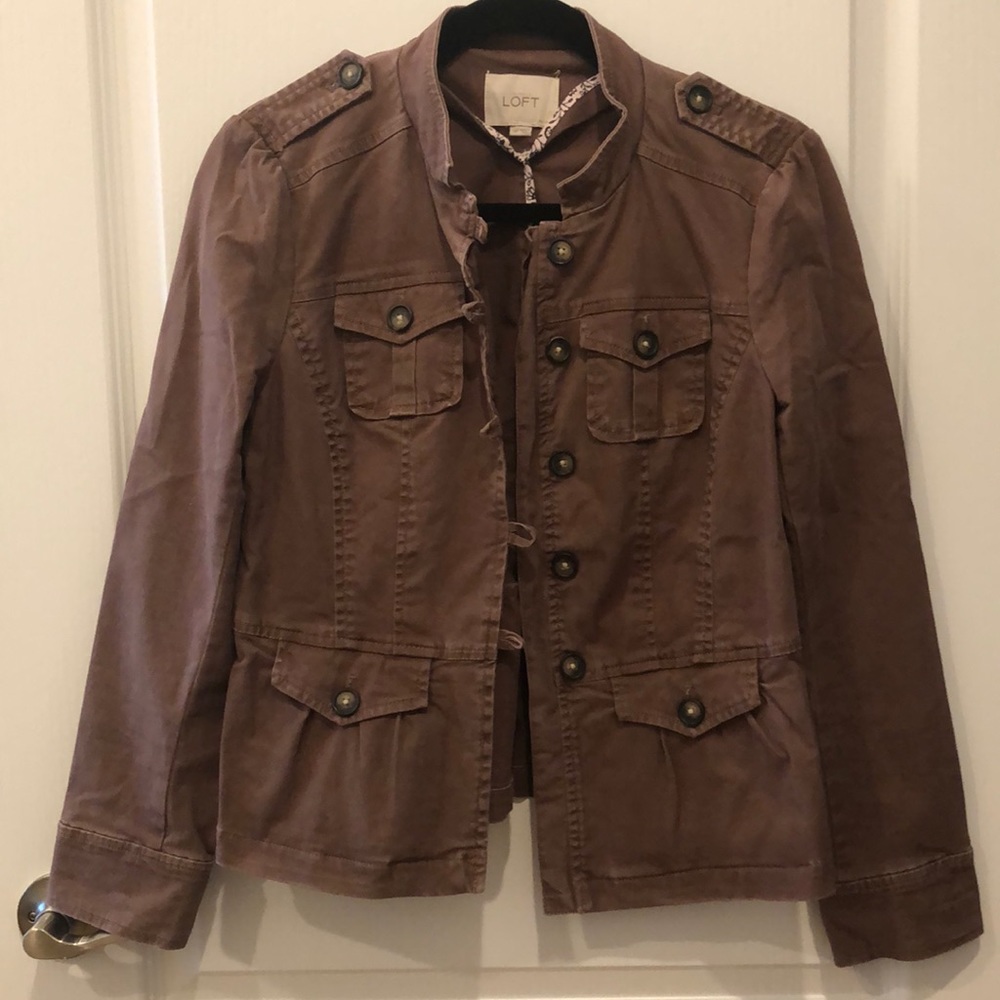 Loft Utility Jacket, Size Medium Petite
